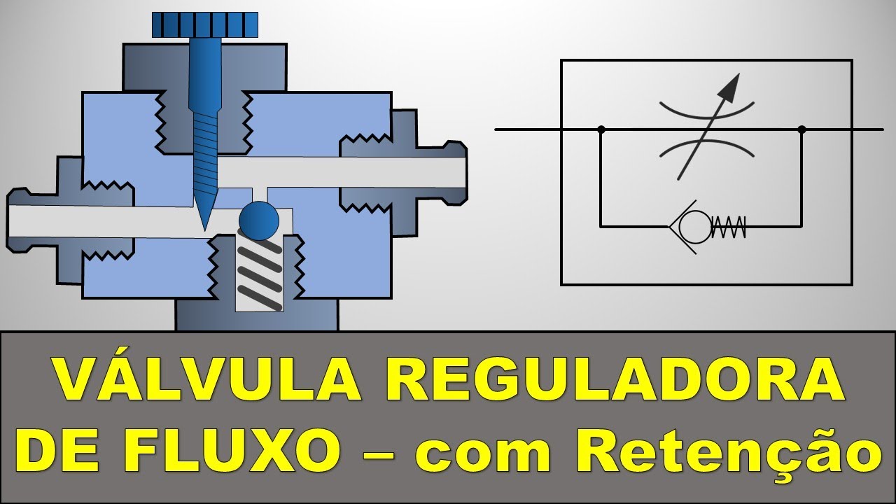 Valvula Hidraulica Reguladora De Fluxo